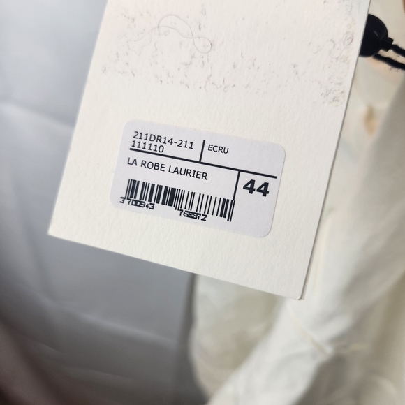Jacquemus White 'La Robe Laurier' Dress size XL(44) BNWT - Picture 10 of 12